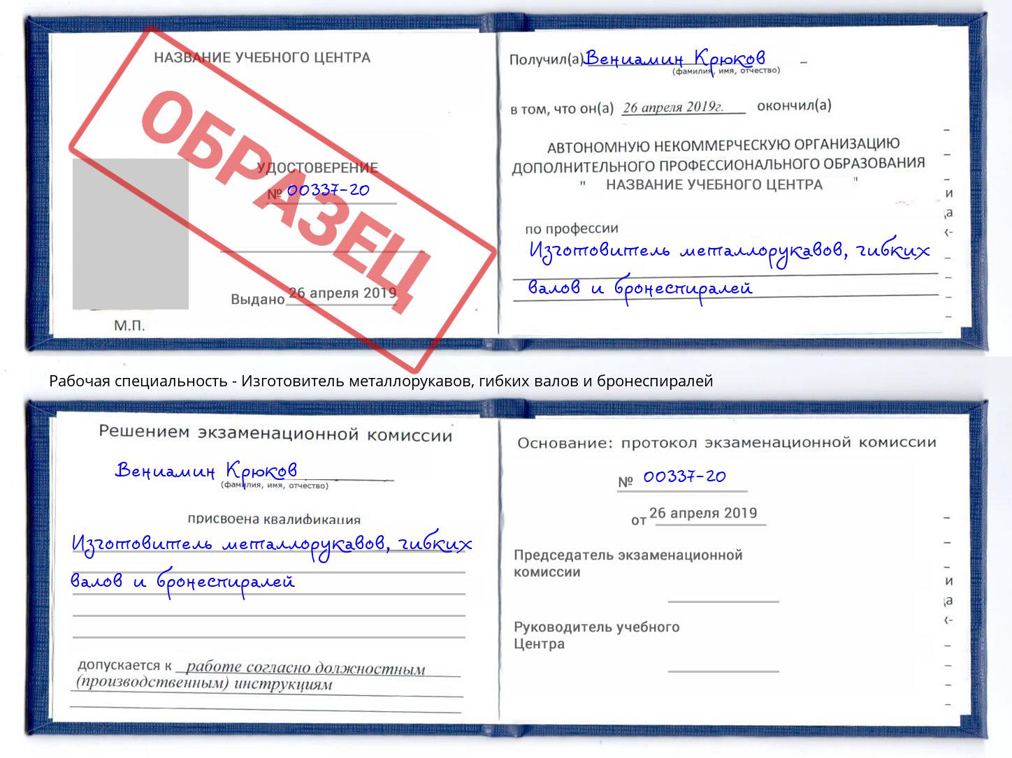 Изготовитель металлорукавов, гибких валов и бронеспиралей Альметьевск